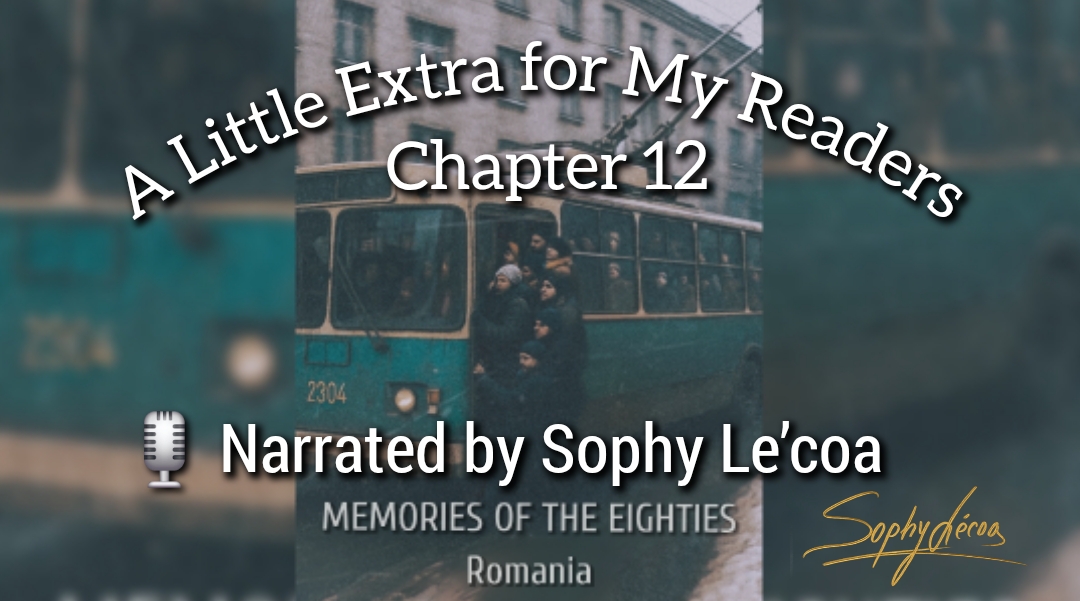 Sophy Le’coa narrates an extra story from Born to Break the Spell – A Whisper from Back Then; trolleybus in Romania 1980s, childhood resilience, freedom, and nostalgia.