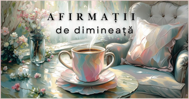 Afirmații de dimineață pentru un început calm, conștient și luminos al zilei