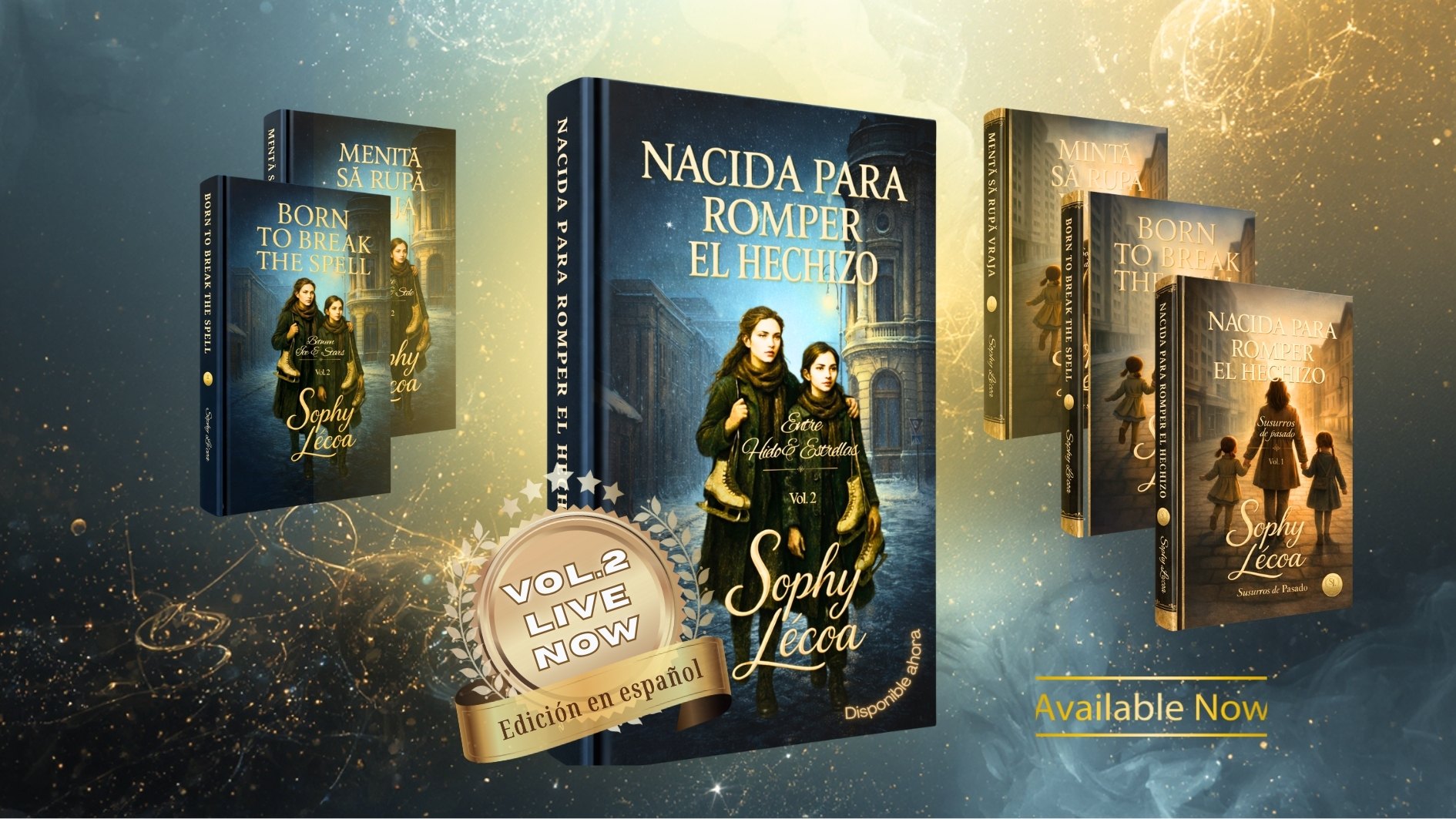 Nacida para romper el hechizo Volumen 2 edición en español de Sophy Le’coa libro disponible ahora