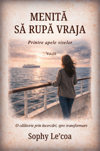 Copertă carte Menită să rupă vraja Volumul 3 Printre apele viselor de Sophy Le’coa