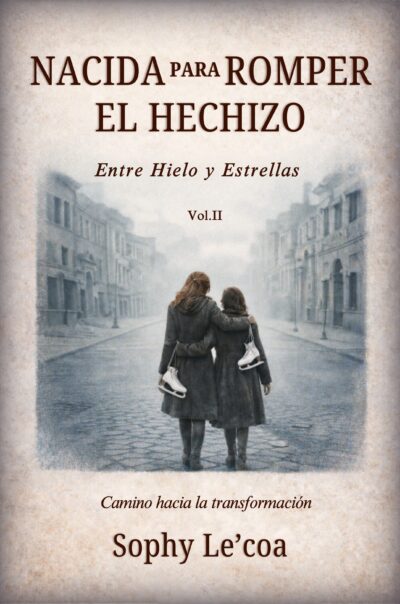 Portada del libro Nacida para romper el hechizo Volumen 2 Entre hielo y estrellas de Sophy Le’coa